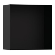 hansgrohe Nische XtraStoris Minimalistic 300x300x140mm, rahmenlos, mattschwarz