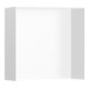 hansgrohe Nische XtraStoris Minimalistic 300x300x140mm, rahmenlos, mattweiß-1