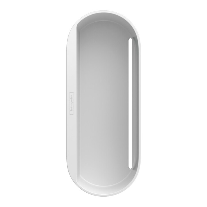 hansgrohe Panier de rangement WallStoris 250x100mm, H 71mm, blanc mat