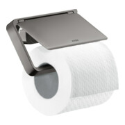 hansgrohe Papierhalter Axor universal m Deckel, Metall, polished black chrome