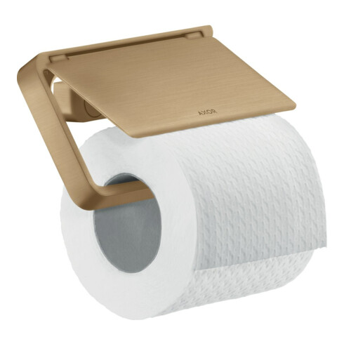 hansgrohe Papierhalter Axor universal mit Deckel, Metall, brushed bronze