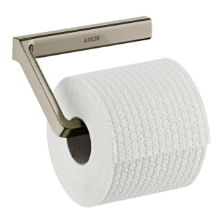 hansgrohe Papierhalter Axor universal ohne Deckel, Wandmontage, brushed nickel