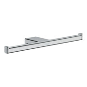 hansgrohe Papierrollenhalter AddStoris doppelt, Wandmontage, Metall, chrom