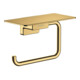 hansgrohe Papierrollenhalter AddStoris m Abl., pol. gol opt, Wandmont., Metall-1