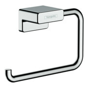 hansgrohe Papierrollenhalter AddStoris ohne Deckel, chrom, Wandmontage, Metall