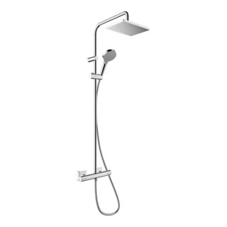 hansgrohe Pip 230 Vernis Shape EcoSm. + m Brausethermostat, 1jet, 5,7 l/min, chrom