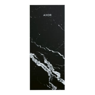 hansgrohe Plaque Axor MyEdition 117x82mm, Marbre Nero Marquina