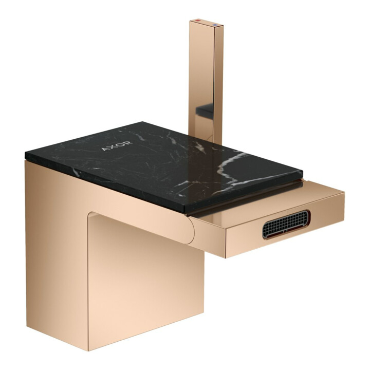hansgrohe Plaque Axor MyEdition 117x82mm, Marbre Nero Marquina