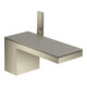 hansgrohe Plaque Axor MyEdition 200x82 mm, aspect acier inoxydable, métal
