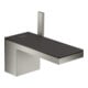 hansgrohe Plaque Axor MyEdition 200x82mm, chrome noir brossé, métal