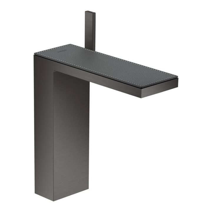 hansgrohe Plaque Axor MyEdition 245x82mm, cuir gris