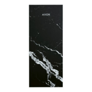 hansgrohe Plaque Axor MyEdition 245x82mm, Marbre Nero Marquina