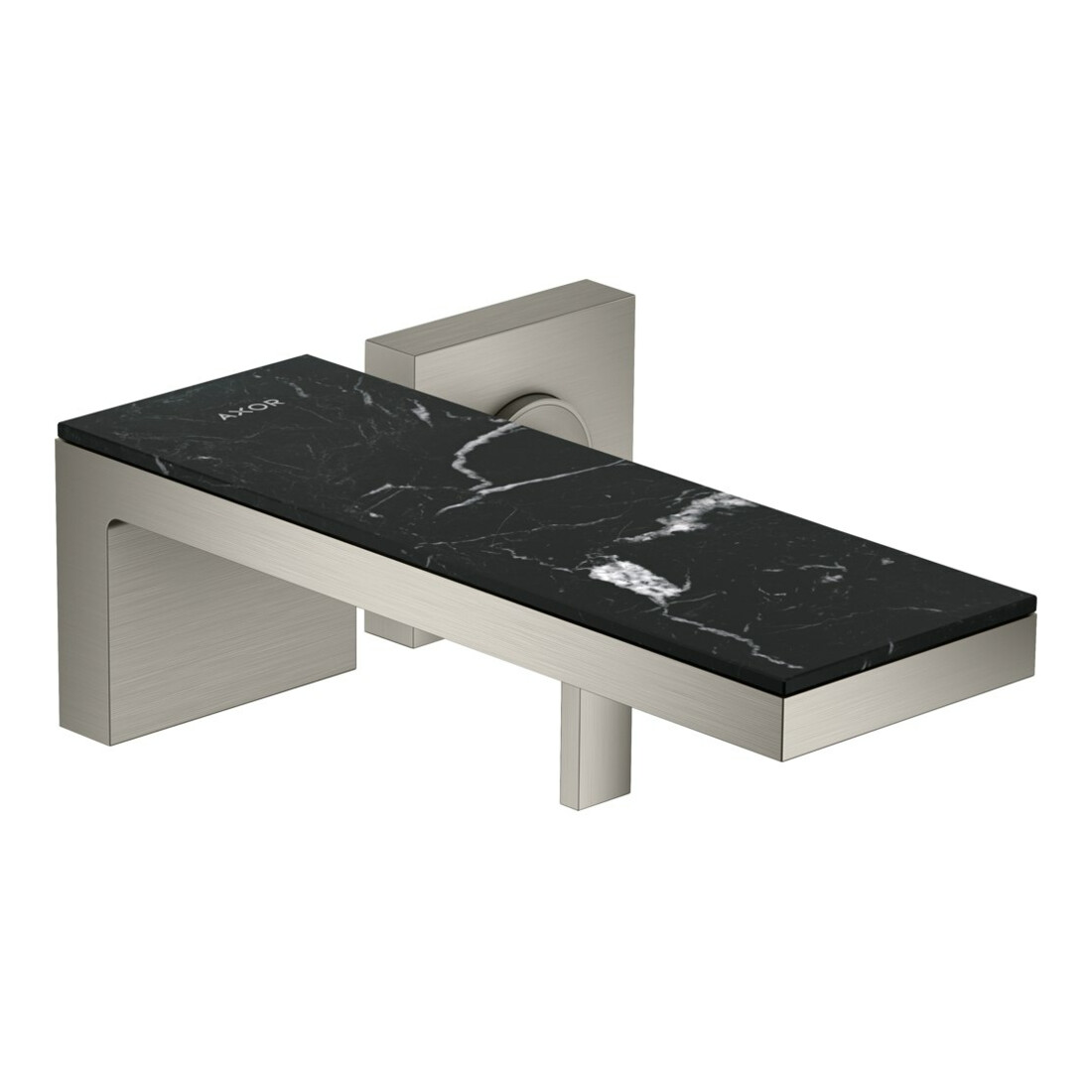 hansgrohe Plaque Axor MyEdition 245x82mm, Marbre Nero Marquina