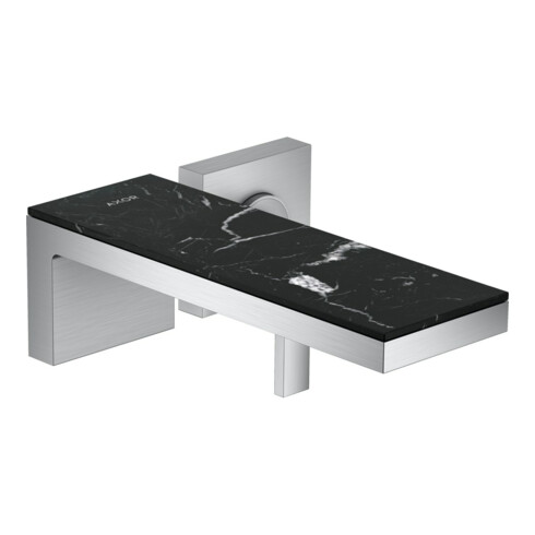 hansgrohe Plaque Axor MyEdition 245x82mm, Marbre Nero Marquina