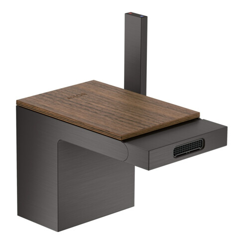 hansgrohe Platte Axor MyEdition 117x82mm, amerikanischer Nussbaum