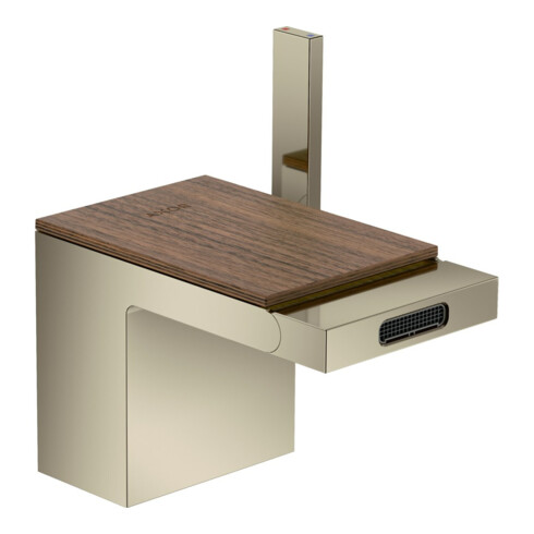 hansgrohe Platte Axor MyEdition 117x82mm, amerikanischer Nussbaum