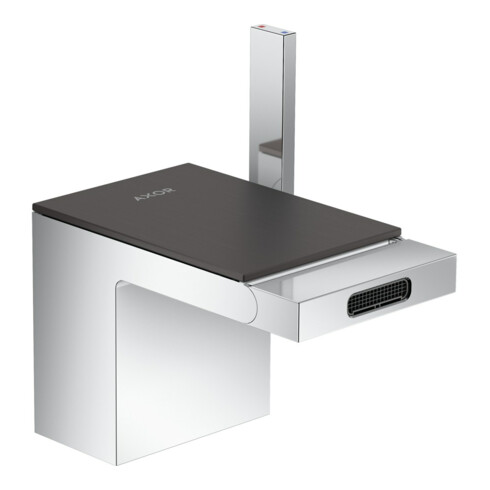 hansgrohe Platte Axor MyEdition 117x82mm, brushed black chrome, Metall