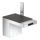 hansgrohe Platte Axor MyEdition 117x82mm, brushed black chrome, Metall