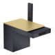 hansgrohe Platte Axor MyEdition 117x82mm, brushed brass, Metall-2