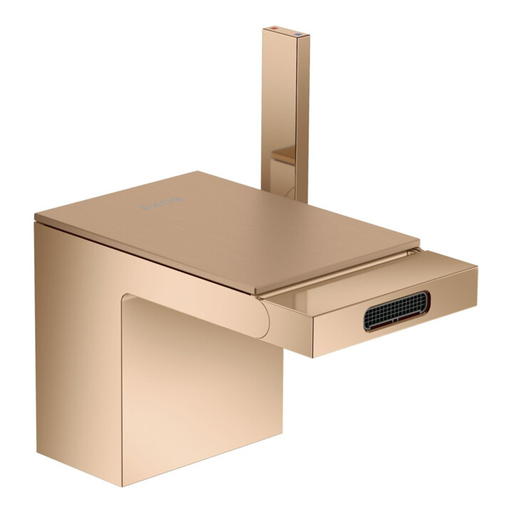 hansgrohe Platte Axor MyEdition 117x82mm, brushed red gold, Metall
