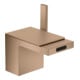hansgrohe Platte Axor MyEdition 117x82mm, brushed red gold, Metall