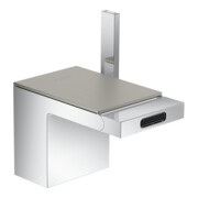 hansgrohe Platte Axor MyEdition 117x82mm, Edelstahl-Optik, Metall-2