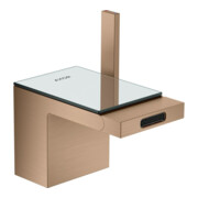 hansgrohe Platte Axor MyEdition 117x82mm, Glas, Spiegel-5