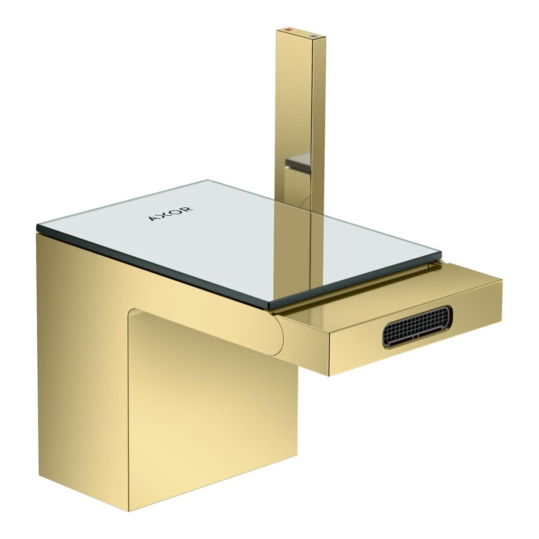 hansgrohe Platte Axor MyEdition 117x82mm, Glas, Spiegel