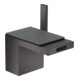 hansgrohe Platte Axor MyEdition 117x82mm, Leder grau-2
