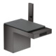 hansgrohe Platte Axor MyEdition 117x82mm, Leder grau-2