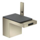 hansgrohe Platte Axor MyEdition 117x82mm, Leder grau