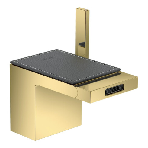 hansgrohe Platte Axor MyEdition 117x82mm, Leder grau