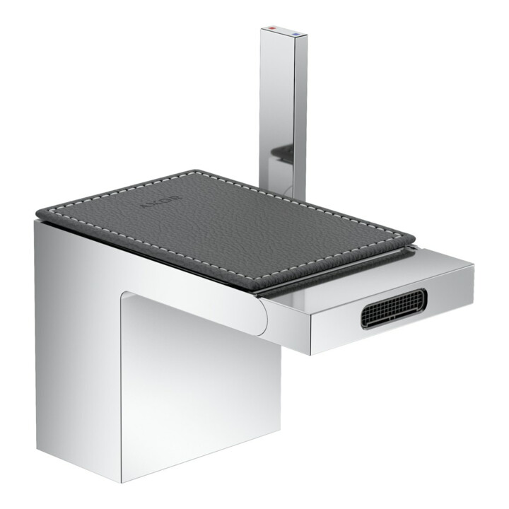 hansgrohe Platte Axor MyEdition 117x82mm, Leder grau