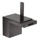 hansgrohe Platte Axor MyEdition 117x82mm, polished black chrome, Metall-2
