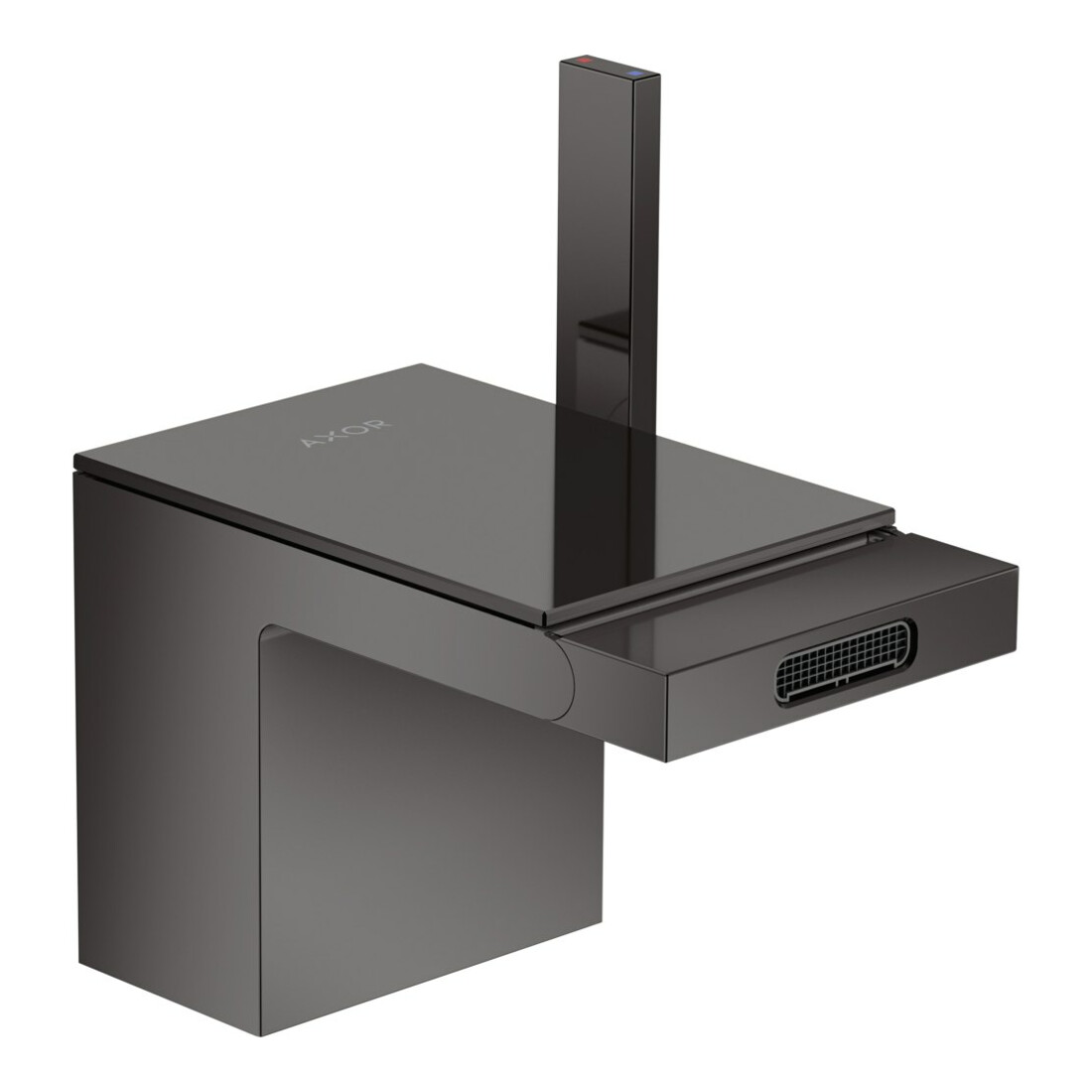 hansgrohe Platte Axor MyEdition 117x82mm, polished black chrome, Metall