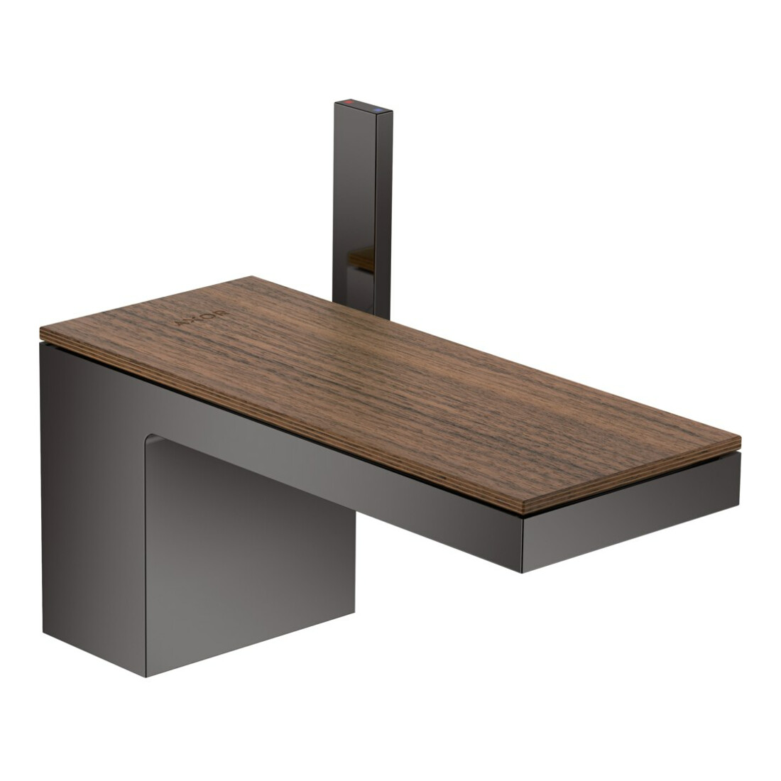 hansgrohe Platte Axor MyEdition 200x82mm, amerikanischer Nussbaum