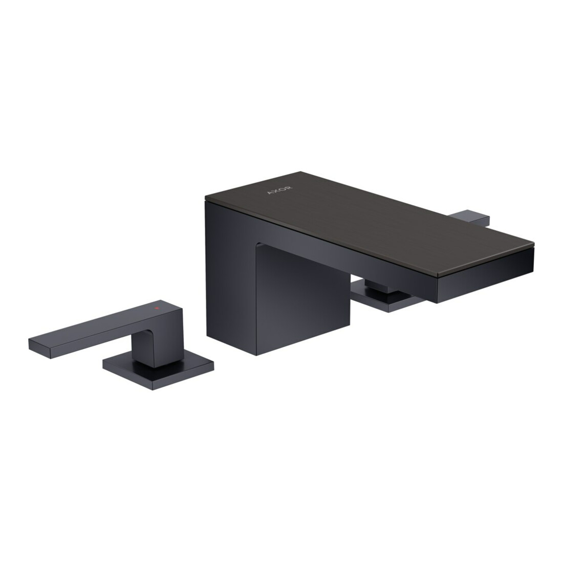 hansgrohe Platte Axor MyEdition 200x82mm, brushed black chrome, Metall