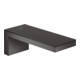 hansgrohe Platte Axor MyEdition 200x82mm, brushed black chrome, Metall