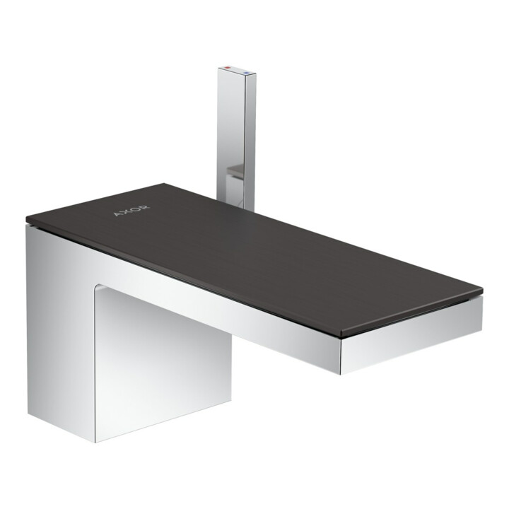 hansgrohe Platte Axor MyEdition 200x82mm, brushed black chrome, Metall