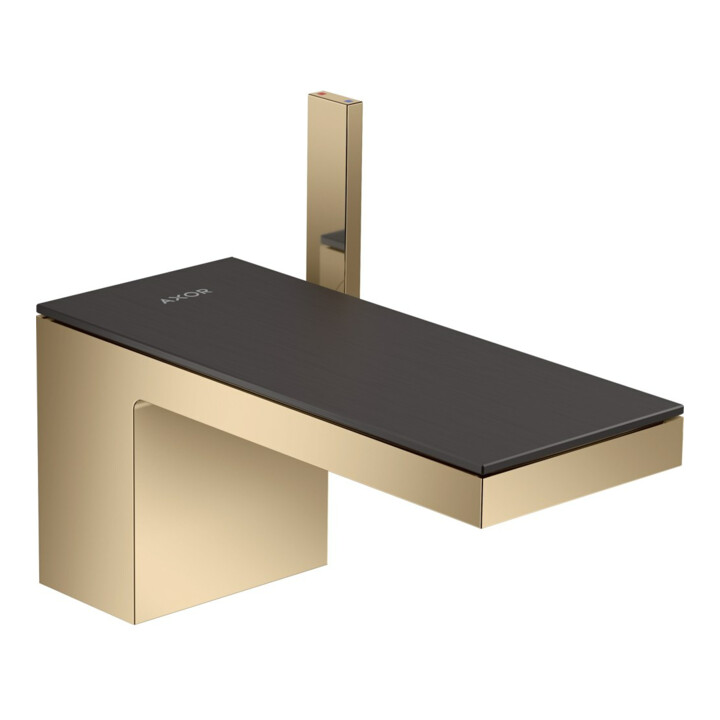 hansgrohe Platte Axor MyEdition 200x82mm, brushed black chrome, Metall