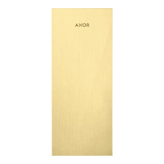 hansgrohe Platte Axor MyEdition 200x82mm, brushed brass, Metall