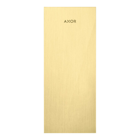 hansgrohe Platte Axor MyEdition 200x82mm, brushed brass, Metall