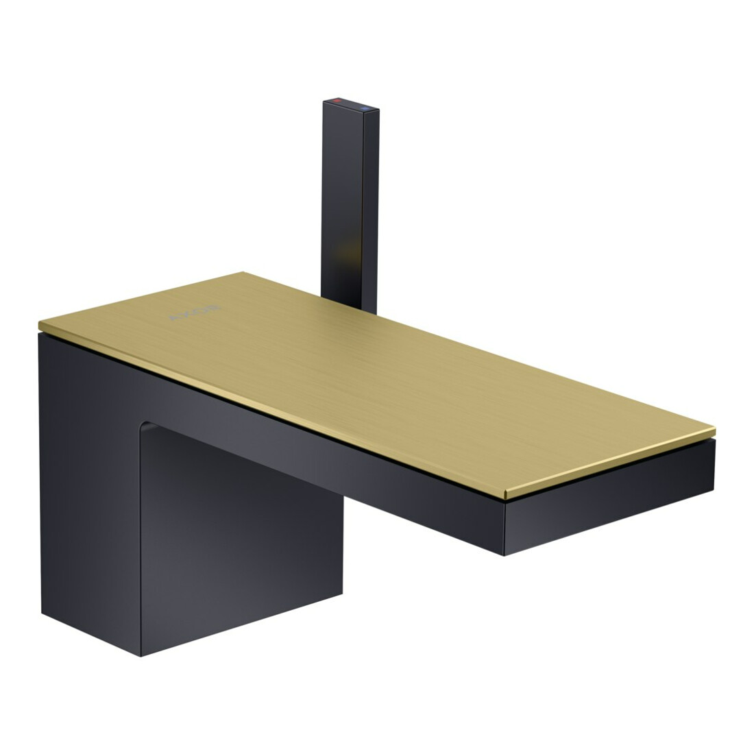 hansgrohe Platte Axor MyEdition 200x82mm, brushed brass, Metall