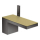 hansgrohe Platte Axor MyEdition 200x82mm, brushed brass, Metall-4