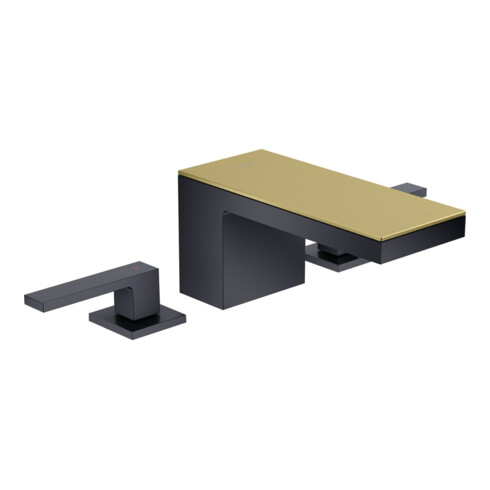 hansgrohe Platte Axor MyEdition 200x82mm, brushed brass, Metall