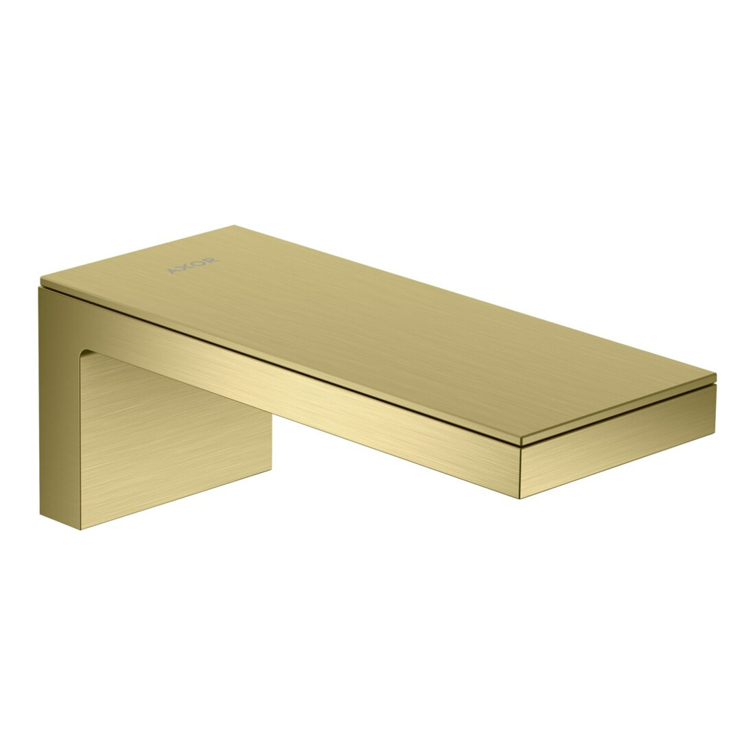 hansgrohe Platte Axor MyEdition 200x82mm, brushed brass, Metall