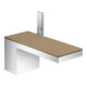 hansgrohe Platte Axor MyEdition 200x82mm, brushed bronze, Metall