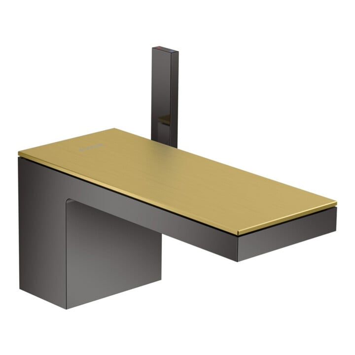 hansgrohe Platte Axor MyEdition 200x82mm, brushed gold optic, Metall