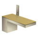 hansgrohe Platte Axor MyEdition 200x82mm, brushed gold optic, Metall