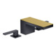 hansgrohe Platte Axor MyEdition 200x82mm, brushed gold optic, Metall